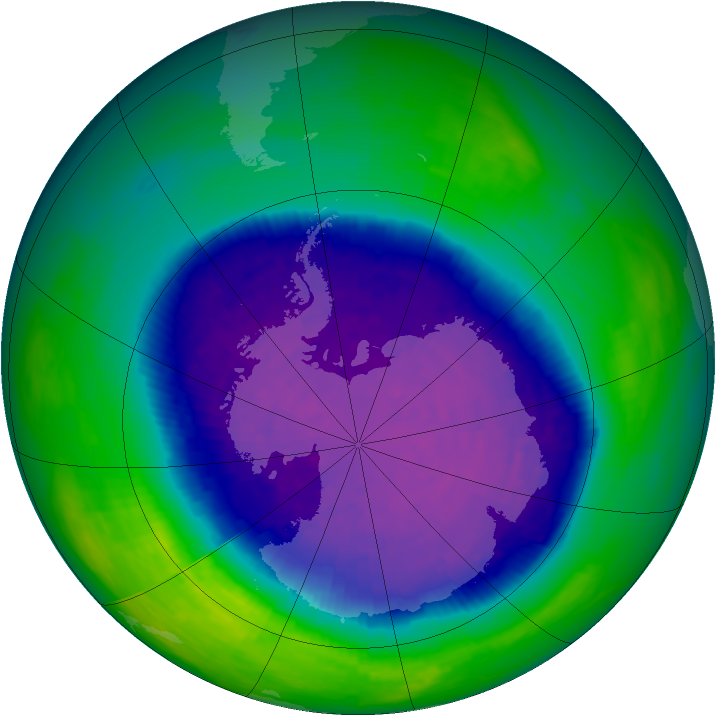 Ozone Map 1994-09-27